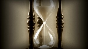 reloj de arena giratorio - reloj de arena