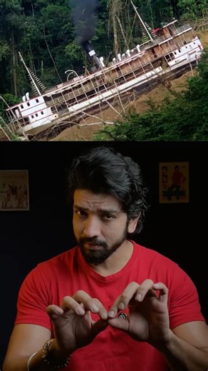 The Most Insane Film Shoot Ever | NO VFX, No CGI, Real Danger | Fitzcarraldo | Werner Herzog #shorts