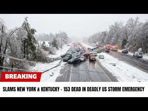 Breaking News: Winter Catastrophe Slams New York & Kentucky – 153 Dead in Deadly US Storm Emergency