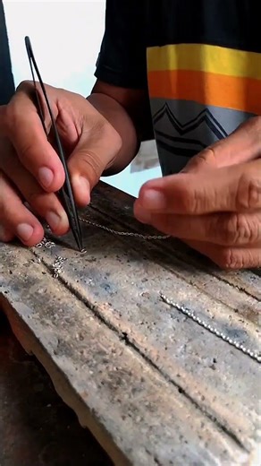 The long process of making a detailed silver butterfly toy necklace #silversmith #silverjewelry