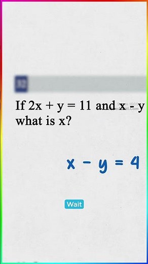 The quick way to solve SAT algebra questions