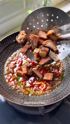 Masak asam ikan asin tenggiri #menusederhana #masakanrumahan #menuharian