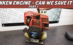 【机械翻新】本田WX10小型引擎翻新 Part.1 拆解