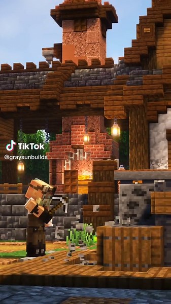 Minecraft - Blacksmith Design #minecraft #minecraftbuilding #foryou