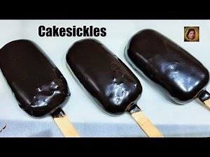 Cakesickles | Chocolate cake popsicle tutorial | How to make cakesicles for beginners | Easy recipe