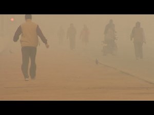 See the Delhi pollution 'you can taste'