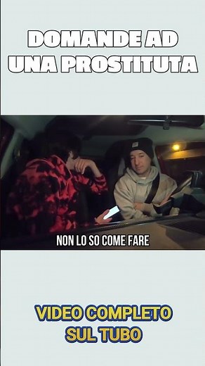 PROSTITUTA RACCONTA IL SUO PRIMO GIORNO DI "LAVORO".