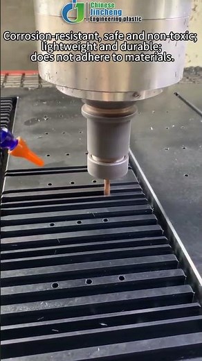 High-Speed Milling: Processing Polyethylene Hoppers #machine #cncmill #factory #cnc #cncsoftware