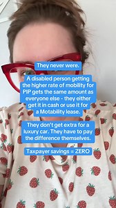 Removing luxury cars from the Motability catalogue did not say the government or taxpayers any money. Disabled people who are in receipt of the higher mobility element of PIP all receive the same amount of money. Some cheese to have it in cash, and some choose to put it towards a car lease. If the lease costs more than the benefits, then the disabled person must pay the difference. #Motability #TheBudget #Budget2025 #Fooled #Disability | M.E., Myself, and Fatigue