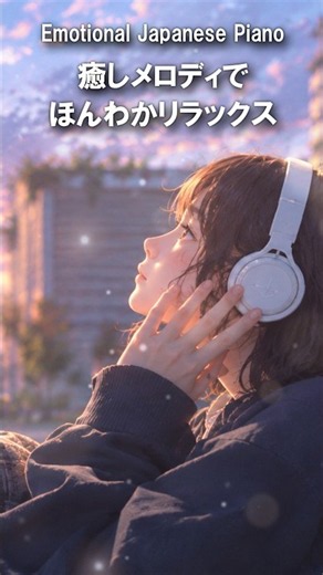 【切ないピアノBGM】秋の空に癒しメロディでほんわかリラックス｜作業用・睡眠用・深い集中｜Relaxing Japanese Piano