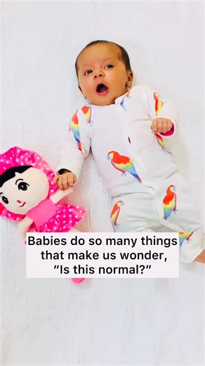 A Loving Bond on Instagram: "Unexpected signs your baby is developing perfectly — even if they surprise you! 👶💛 Here are some surprising-but-normal signs your baby is growing just right: 💨 Farts — their tiny digestive system is getting stronger. 💛 Mustardy poop — the perfect newborn bowel pattern. 😳 Startles in sleep — the Moro reflex showing a healthy nervous system. 🎈 Hiccups — common and totally harmless as their diaphragm learns control. 💦 Sweating while feeding — feeding is hard work