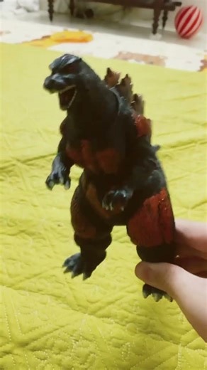 Burning godzilla turning around #godzillavsdestoroyah