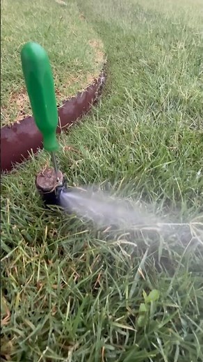Adjusting RainBird 5004 Rotor Head Distance