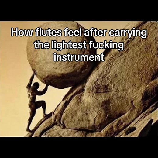 How Flutes Feel Carrying Light Instruments in Band