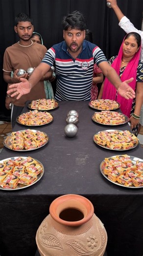 the winner 🏆 is my brother O my God 😱 you comment you like brother Steel Ball Roll challenge game 🎯
