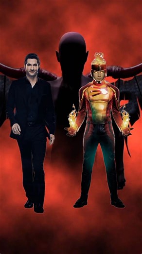 Lucifer vs dc hero's dc thunder