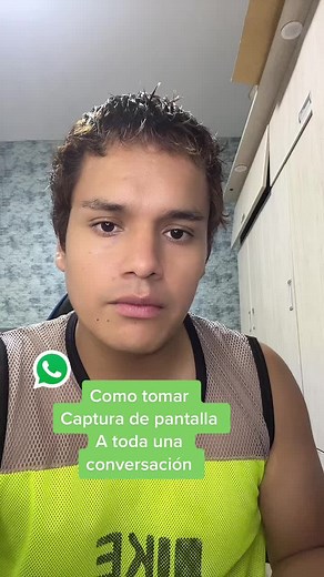 Cómo tomar captura de pantalla de una conversación de WhatsApp