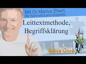 Leittextmethode, Begriffsklärung