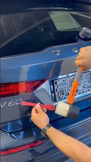 Easy Guide: Debadge or Relocate Emblem Volvo V60