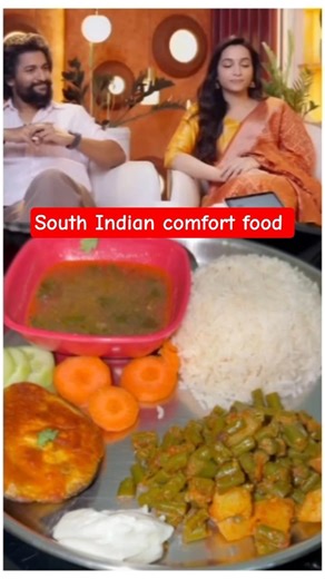South Indian Meal || Srinidhi's favourite food. #shorts