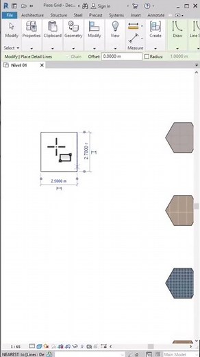#Tutorial ⚡ ¿Cómo hacer un hatch? en #revit