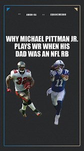 Michael Pittman Jr.‘s dad (@michaelkpittman) played RB in the NFL for over a decade, so why did @michael_pittman_jr end up playing WR? 🤔 | St. Brown Podcast