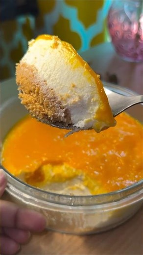 #mangocheesecake #mango #summerdessert #dessert #healthy #healthychoice #reels #nobake