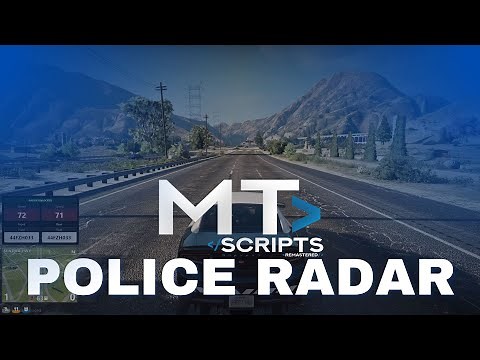 MT Police Radar | Free fivem police radar script