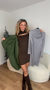 La magnifique robe pull ALVINA est actuellement à 15€ sur le site ! 😱 Foncez les filles! Elle est juste sublime 😍✨ #robe #tendance #eshopmode | Luña concept store