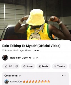 I think this one of my hardest verses 👉🏿 | https://youtu.be/PjQPj4dPIoM?si=zmcinesgmsOMV9NW | Ralo