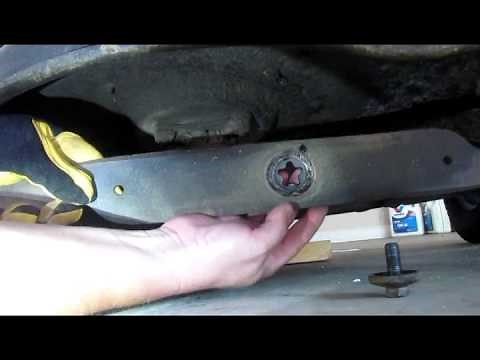 Husqvarna YTH22V46 Blade Change - change your yard tractor blade