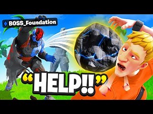I Pretended To Be BOSS Foundation - Fortnite Chapter 3