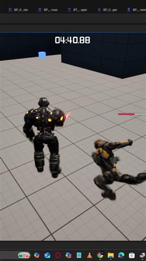 Huge Superman Fight with drones and bots Unreal Engine 5 under development for someone