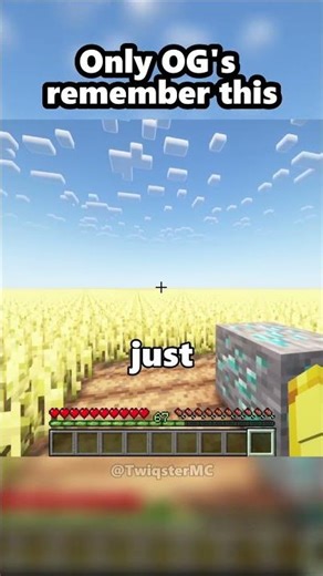 Subscribe if you remember this #shorts #minecraft #nostalgic #og