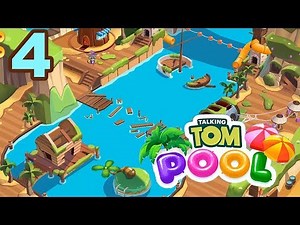 TALKING TOM POOL - WALKTHROUGH GAMEPLAY - PART 4 ( iOS | Android )
