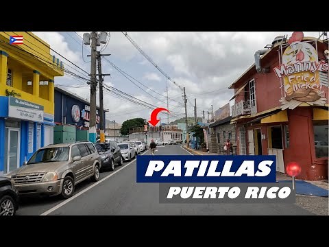 🚙 DRIVING AROUND PATILLAS PUERTO RICO 4K 🇵🇷☀️DESCUBRE PATILLAS LA ESMERALDA DEL SUR 🌴