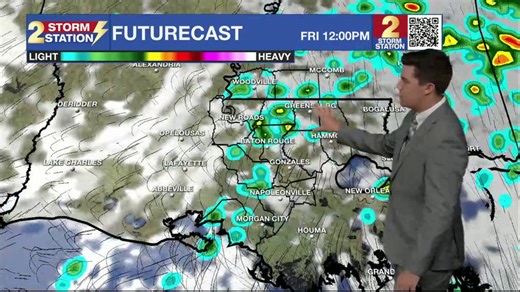 Wednesday morning video forecast
