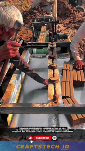 Brick Making Machine for Efficient and High Quality Construction Material Production #machine