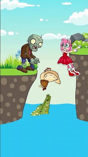 Zombies Switched Baby Amy! Funny Animation #shorts #animation #story