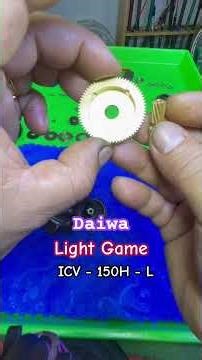 Daiwa Light Game ICV - 150H - L #fishing