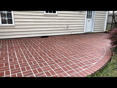 How to Stain and Seal a Brick Patio