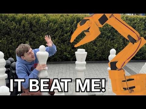 I Built a Robot Arm to Beat Me at Chess