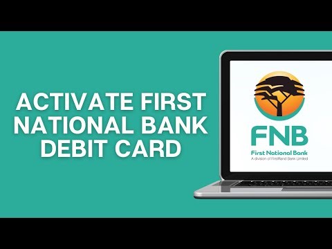 How To Activate First National Bank Debit Card