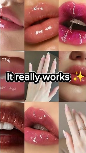 Easy trick to Glow up tips and plump lipsit really works #shorts #glowup #hack #ootd #plump
