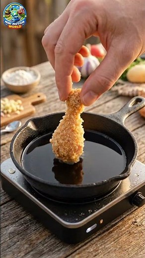 how to fry chicken so crispy it cracks #friedchicken #technique
