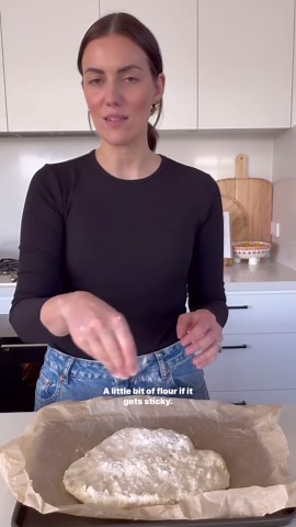 Nicole Maguire on Instagram: "Leftover Mediterranean Lamb Pizza by @simple.home.edit If you have any leftover meat, like roasted lamb, beef, chicken or even sausages that you can finely slice… You need to try this pizza, made with two ingredient dough! It’s the perfect way to use up leftovers so that there is no waste and it’s absolutely DELICIOUS, topped with tzatziki and a sprinkle of feta cheese! The full recipe is on my website, link in bio, as always! #leftovers #dinner #nowaste #lamb #pizz