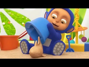 Who Has The Best Sandcastle! ★ Tiddlytubbies 3D Compilation