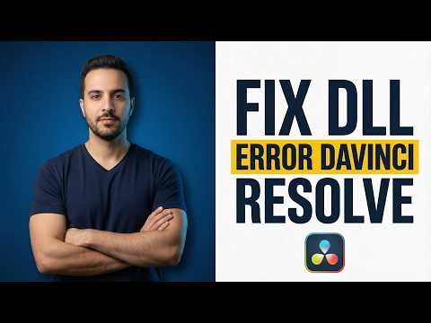 Fix DLL Error Davinci Resolve (2026 Easy Guide)