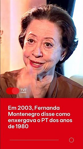 Fernanda Montenegro: 96 years of art and history