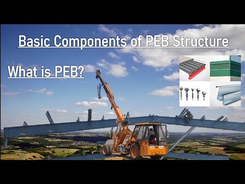 BASIC COMPONENTS OF PEB STRUCTURE in 3D Animation l Latest style